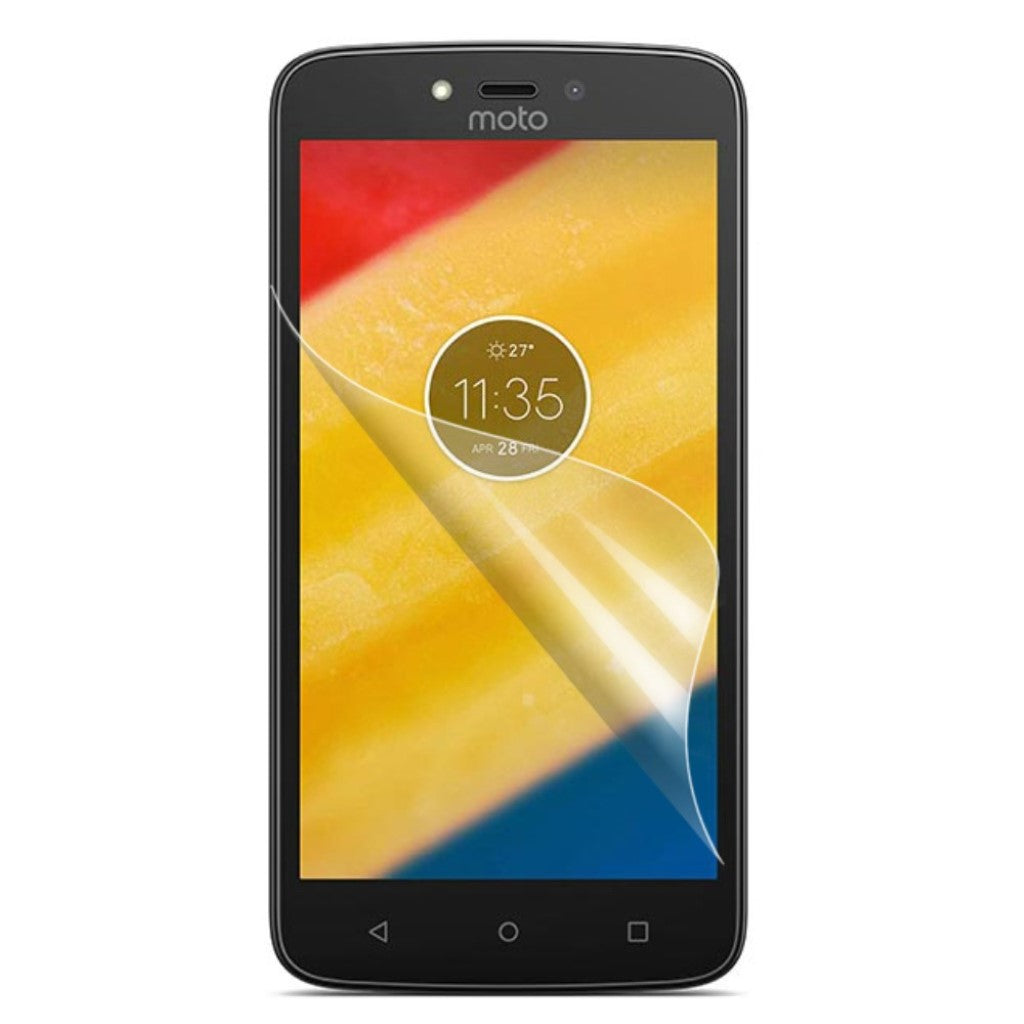 Protezione per lo schermo LCD ultra trasparente di Motorola Moto C Plus - Confezione Da 3 Pezzi
