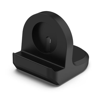 Aigo GT8 / GT3 / GTV2 Supporto caricatore flessibile Supporto caricatore antiscivolo per smartwatch - Nero