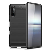 Custodia Carbon Flex - Sony Xperia 10 III - Nero