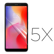 Xiaomi Redmi 6 protezione ultra chiara per lo schermo LCD - Confezione Da 5 Pezzi