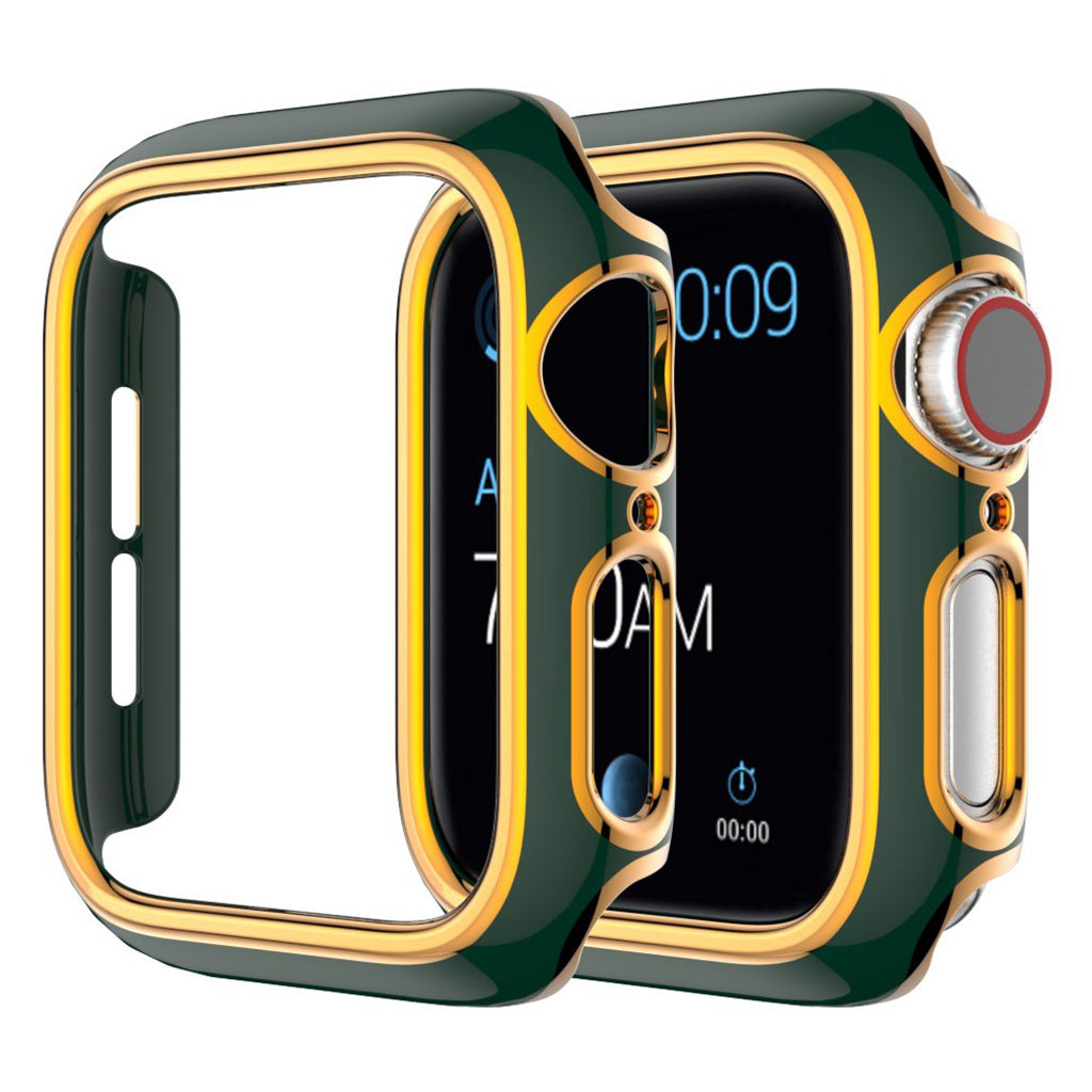 Apple Watch Series 6 / 5 44 mm: cover colorata - Verde / Oro Rosa