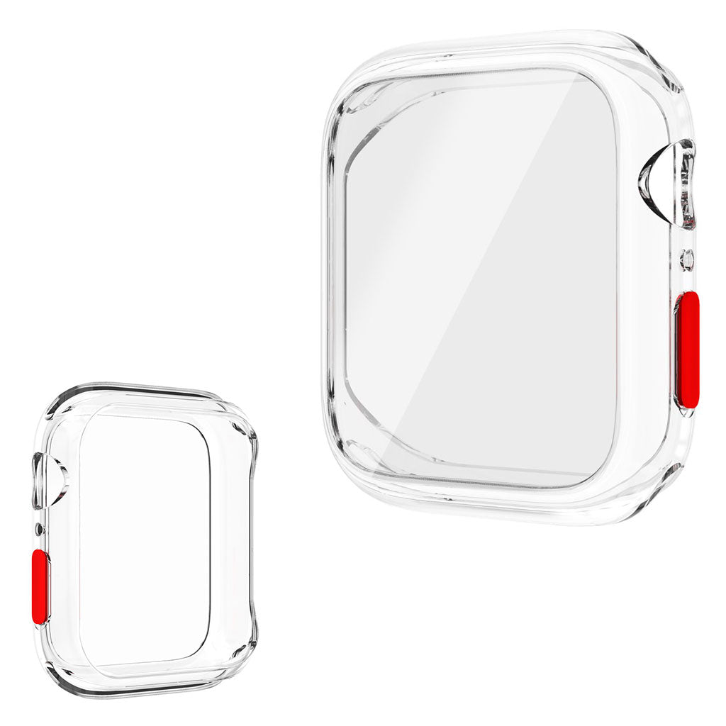 Cover Apple Watch Series 6 / 5 44 mm con vetro temperato - Trasparente
