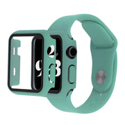 Cover Apple Watch Series 6 / 5 40mm con vetro temperato + cinturino - Verde