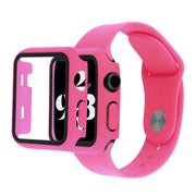 Apple Watch Series 6 / 5 cover da 40 mm con vetro temperato + cinturino - Rose