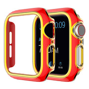 Apple Watch Series 6 / 5 40 mm: cover colorata - Rosso / Oro