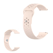 Cinturino Samsung Gear S3 con design a fori - Rosa Chiaro