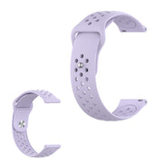 Cinturino Samsung Gear S3 con design a fori - Viola Chiaro
