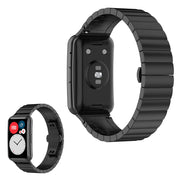 Huawei Watch Fit semplice cinturino in acciaio inossidabile - Nero