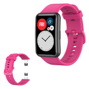 Cinturino in silicone Huawei Watch Fit - Rosa