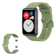 Cinturino in silicone Huawei Watch Fit - Verde Matcha
