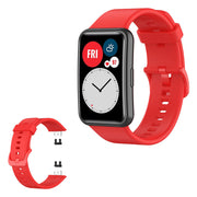 Cinturino in silicone Huawei Watch Fit - Rosso