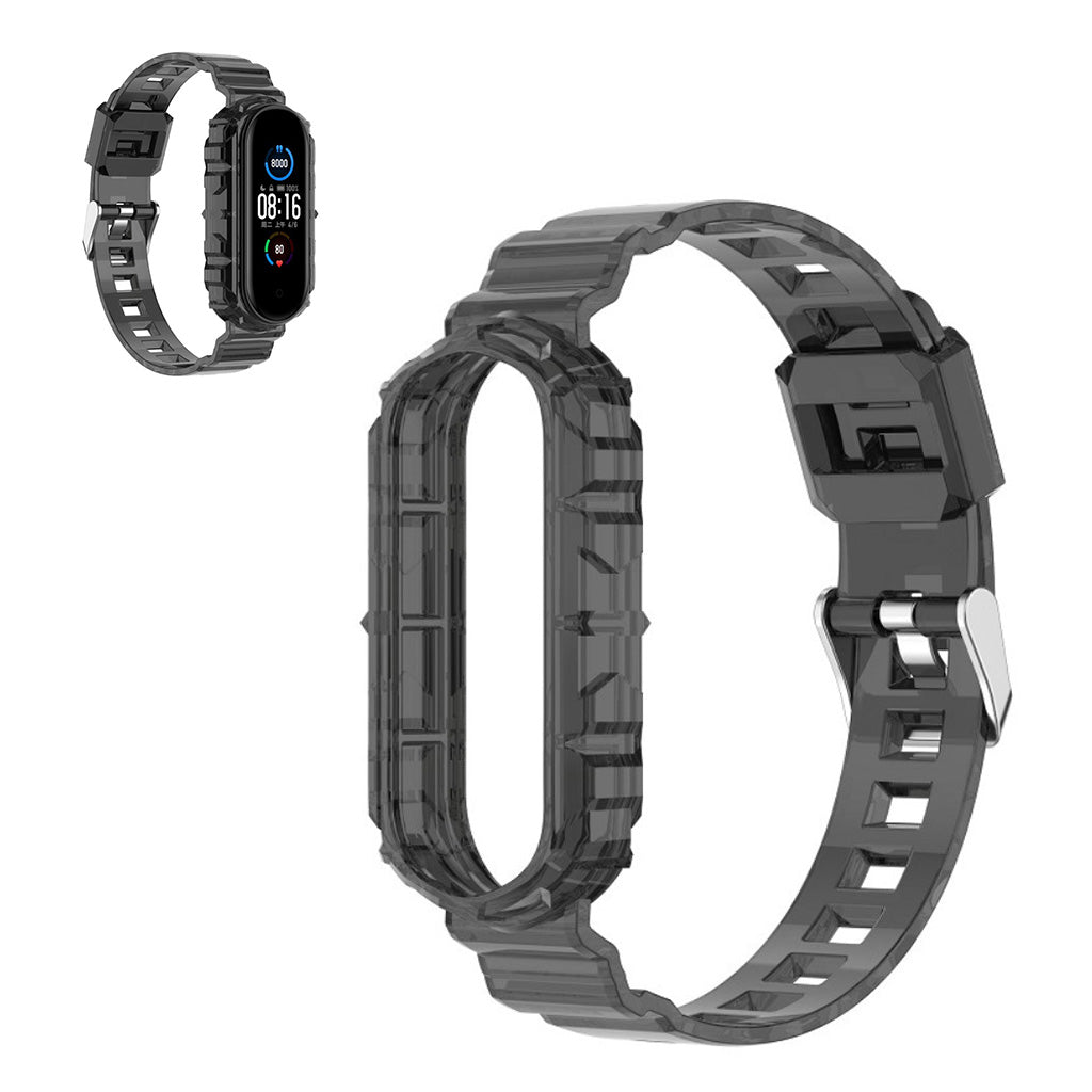 Xiaomi Mi Smart Band 6 translucent watch band - Black