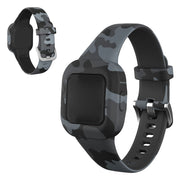 Garmin Vivofit Jr 3 con cinturino in silicone - Grigio Mimetico