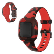 Garmin Vivofit Jr 3 modello con cinturino in silicone - Rosso Camouflage