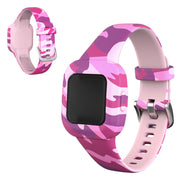 Garmin Vivofit Jr 3 modello di cinturino in silicone - Rosa Mimetico