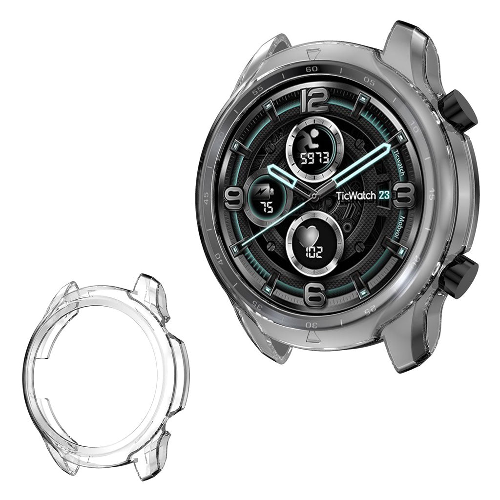 Ticwatch Pro 3 unique shiny cover - Transparent